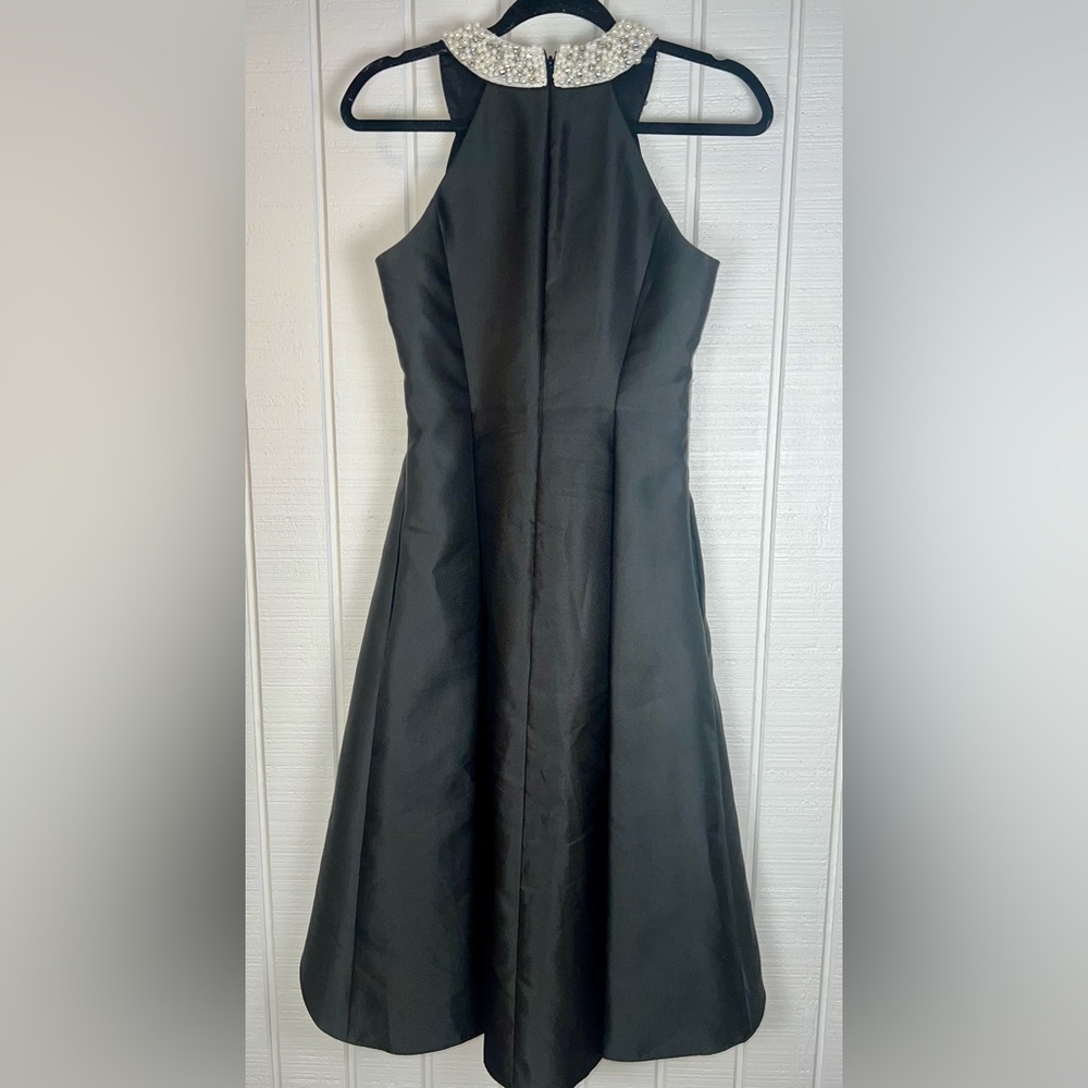 Adrianna‎ Papell Mikado Halter Dress size 2 - Picture 5 of 14